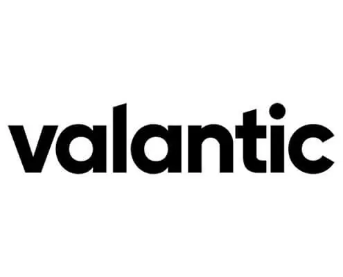valantic Logo in schwarz