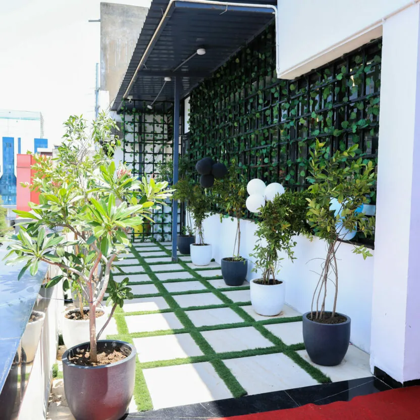 Image of the Indore Office balcony