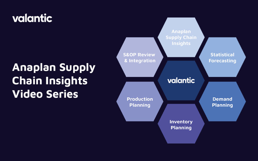Anaplan Supply Chain Insights Video Series
