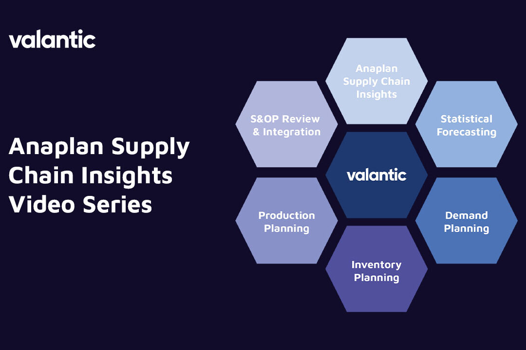 Anaplan Supply Chain Insights Video Series