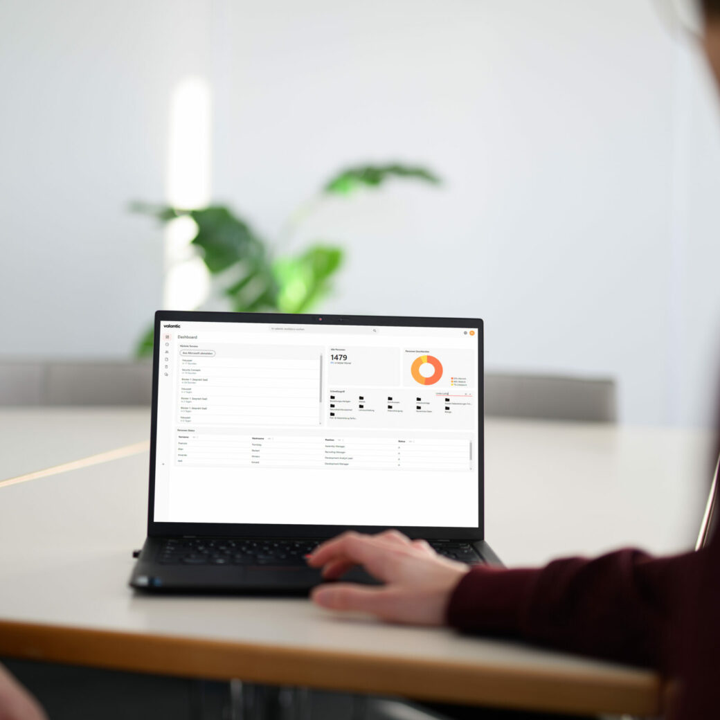 Dashboard digitale Personalakte valantic workdocs HR