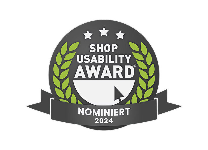 Shop Usability Award. Die Nominierten in 2024