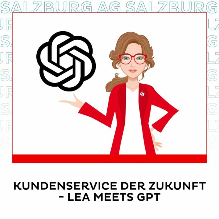 Avatar des Chatbots LEA | Success Story Salzburg AG - Innovativer Kundenservice mit smarten Chatbot