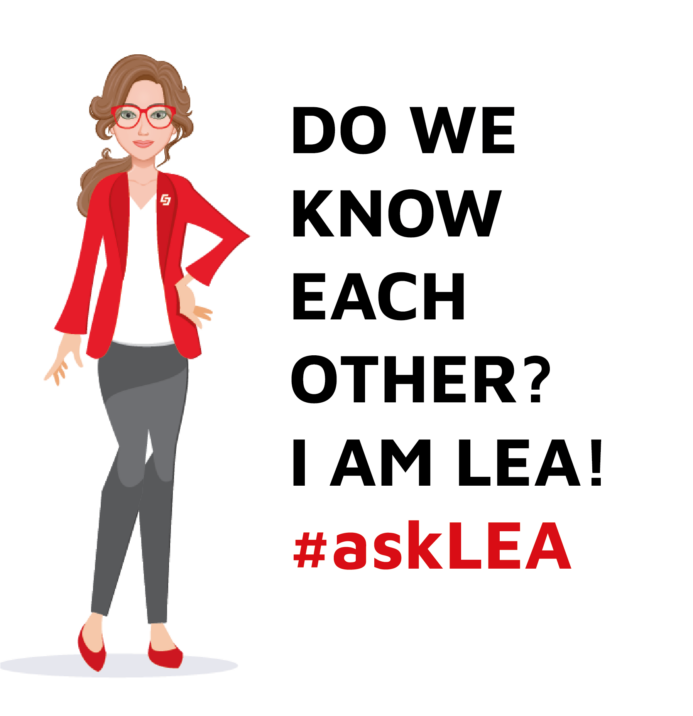 LEA Avatar with sentence