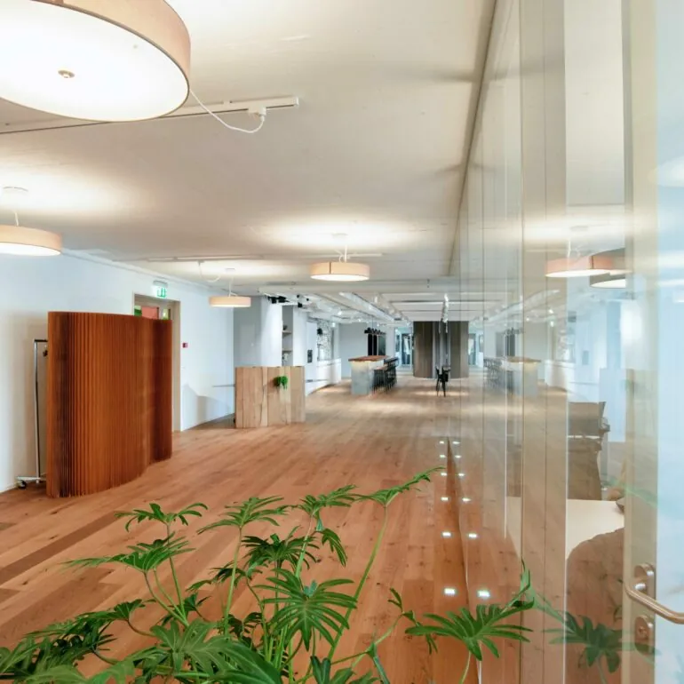 Picture of office space, valantic Customer Engagement & Commerce (CEC) Switzerland branch in St. Gallen
