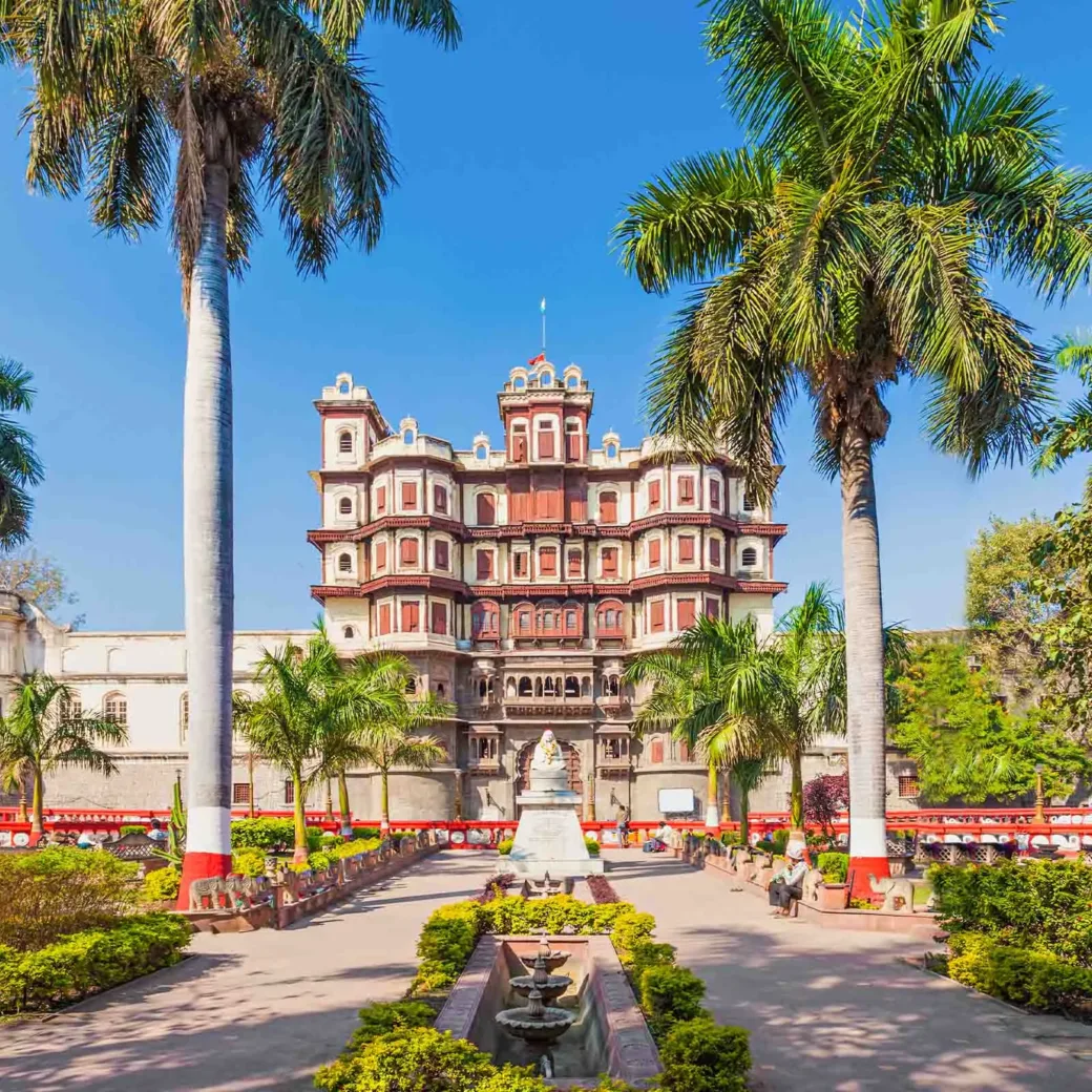 Rajwada is a historical palace in Indore city, India